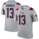 Jimmy Kibble ＃13 New England Patriots Legend Inverted Jersey - Youth Gray