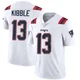 Jimmy Kibble ＃13 New England Patriots Limited Vapor Untouchable Jersey - Men's White
