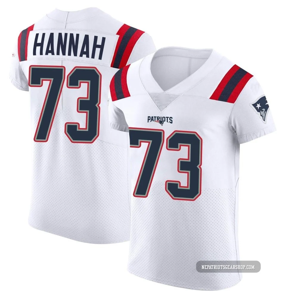 John Hannah ＃73 New England Patriots Elite Vapor Untouchable Jersey - Men's White