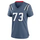 John Hannah ＃73 New England Patriots Game Storm 2025 Rivalries Collection Jersey - Women's Blue