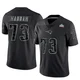 John Hannah ＃73 New England Patriots Limited Reflective Super Bowl LX Patch Jersey - Men's Black