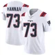 John Hannah ＃73 New England Patriots Limited Vapor Untouchable Jersey - Men's White
