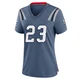 John Saunders Jr. ＃23 New England Patriots Game Storm 2025 Rivalries Collection Jersey - Women's Blue