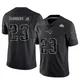 John Saunders Jr. ＃23 New England Patriots Limited Reflective Super Bowl LX Patch Jersey - Men's Black