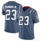 John Saunders Jr. ＃23 New England Patriots Limited Storm 2025 Rivalries Collection Jersey - Youth Blue