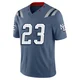 John Saunders Jr. ＃23 New England Patriots Limited Storm 2025 Rivalries Collection Jersey - Youth Blue