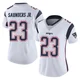 John Saunders Jr. ＃23 New England Patriots Limited Vapor Untouchable Jersey - Women's White