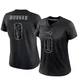 JonDarius Morgan ＃0 New England Patriots Limited Reflective Jersey - Women's Black