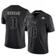JonDarius Morgan ＃0 New England Patriots Limited Reflective Super Bowl LX Patch Jersey - Youth Black