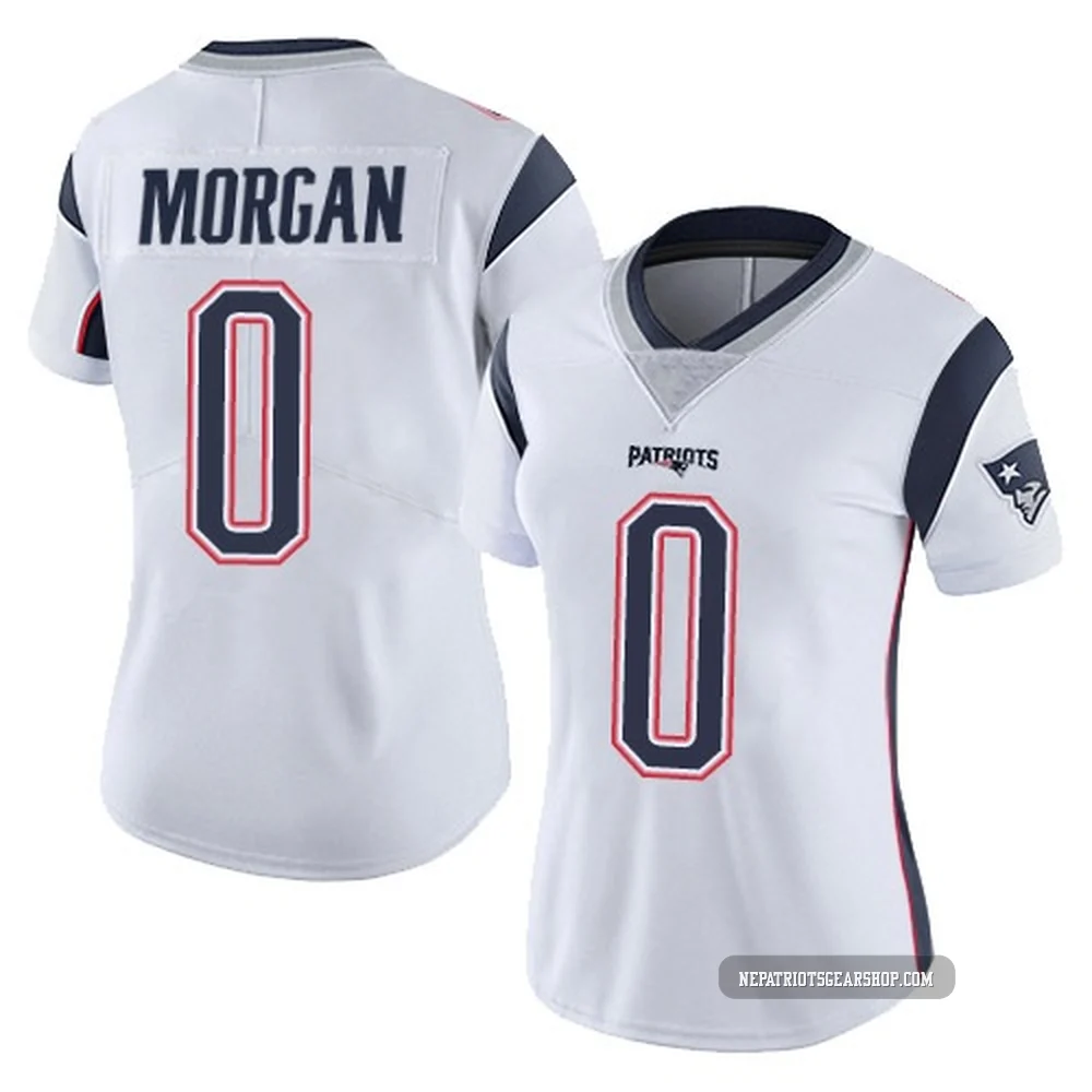 JonDarius Morgan ＃0 New England Patriots Limited Vapor Untouchable Jersey - Women's White