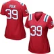 Jordan Polk ＃39 New England Patriots Game Alternate Jersey - Women's Red