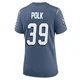Jordan Polk ＃39 New England Patriots Game Storm 2025 Rivalries Collection Jersey - Women's Blue