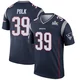Jordan Polk ＃39 New England Patriots Legend Super Bowl LX Patch Jersey - Men's Navy