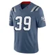 Jordan Polk ＃39 New England Patriots Limited Storm 2025 Rivalries Collection Jersey - Men's Blue