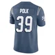 Jordan Polk ＃39 New England Patriots Limited Storm 2025 Rivalries Collection Jersey - Men's Blue