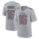 Josh Minkins ＃16 New England Patriots Game Silver Atmosphere Fashion Jersey - Youth
