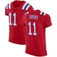 Joshua Dobbs ＃11 New England Patriots Elite Vapor Untouchable Alternate Jersey - Men's Red