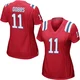 Joshua Dobbs ＃11 New England Patriots Game Alternate Jersey - Women's Red