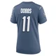 Joshua Dobbs ＃11 New England Patriots Game Storm 2025 Rivalries Collection Jersey - Women's Blue