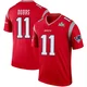 Joshua Dobbs ＃11 New England Patriots Legend Inverted Super Bowl LX Patch Jersey - Youth Red