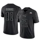 Joshua Dobbs ＃11 New England Patriots Limited Reflective Super Bowl LX Patch Jersey - Men's Black