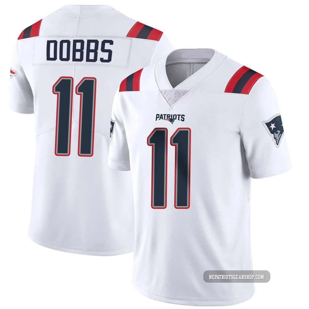 Joshua Dobbs ＃11 New England Patriots Limited Vapor Untouchable Jersey - Youth White