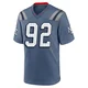 Joshua Farmer ＃92 New England Patriots Game Storm 2025 Rivalries Collection Jersey - Men's Blue