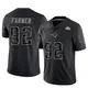 Joshua Farmer ＃92 New England Patriots Limited Reflective Super Bowl LX Patch Jersey - Youth Black