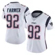 Joshua Farmer ＃92 New England Patriots Limited Vapor Untouchable Jersey - Women's White