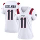 Julian Edelman ＃11 New England Patriots Game Jersey - Women's White