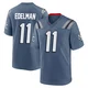Julian Edelman ＃11 New England Patriots Game Storm 2025 Rivalries Collection Jersey - Men's Blue