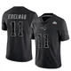 Julian Edelman ＃11 New England Patriots Limited Reflective Super Bowl LX Patch Jersey - Youth Black