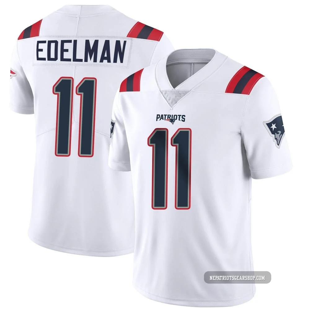 Julian Edelman ＃11 New England Patriots Limited Vapor Untouchable Jersey - Men's White