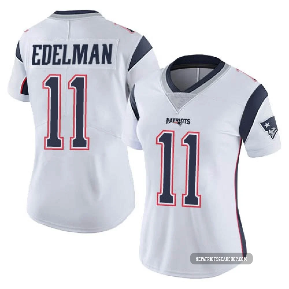Julian Edelman ＃11 New England Patriots Limited Vapor Untouchable Jersey - Women's White
