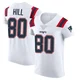 Julian Hill ＃80 New England Patriots Elite Vapor Untouchable Jersey - Men's White