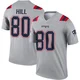 Julian Hill ＃80 New England Patriots Legend Inverted Jersey - Men's Gray
