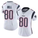 Julian Hill ＃80 New England Patriots Limited Vapor Untouchable Jersey - Women's White