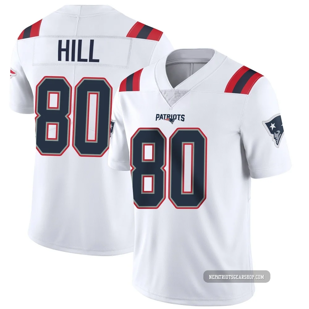 Julian Hill ＃80 New England Patriots Limited Vapor Untouchable Jersey - Youth White