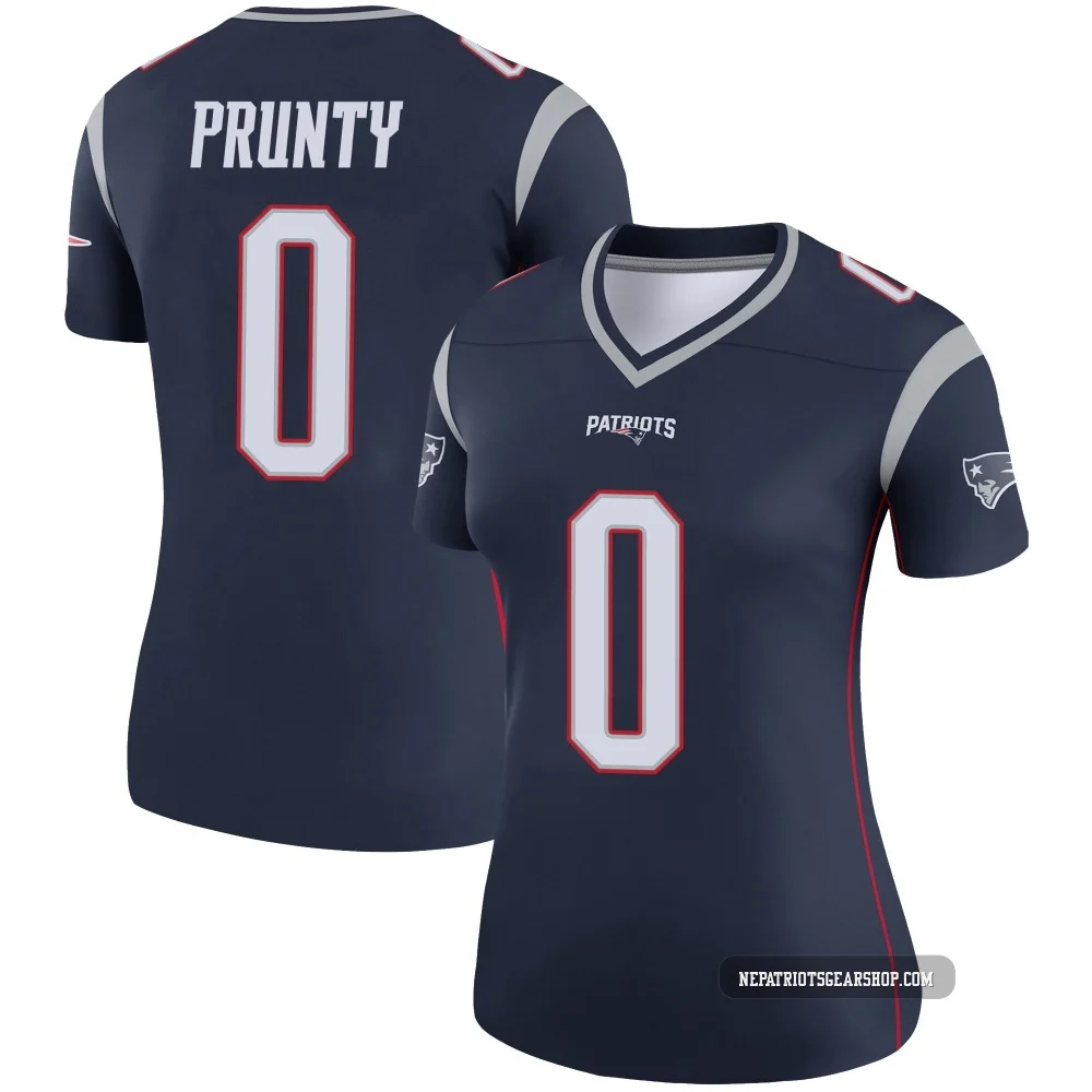 Karon Prunty ＃0 New England Patriots Legend Jersey - Women's Navy