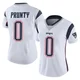 Karon Prunty ＃0 New England Patriots Limited Vapor Untouchable Jersey - Women's White