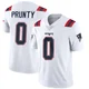 Karon Prunty ＃0 New England Patriots Limited Vapor Untouchable Jersey - Youth White