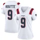 Kayshon Boutte ＃9 New England Patriots Game Jersey - Women's White
