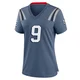 Kayshon Boutte ＃9 New England Patriots Game Storm 2025 Rivalries Collection Jersey - Women's Blue