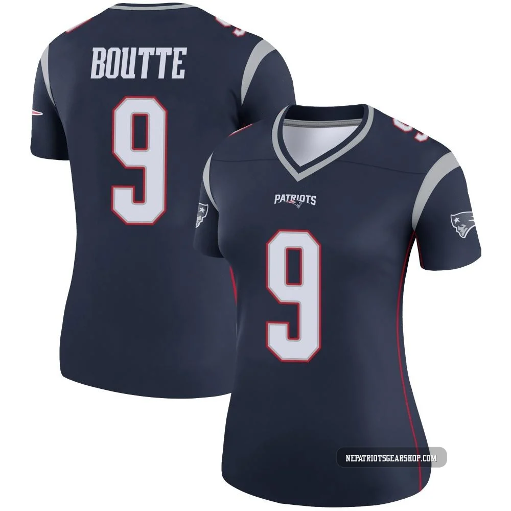 Kayshon Boutte ＃9 New England Patriots Legend Jersey - Women's Navy