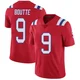 Kayshon Boutte ＃9 New England Patriots Limited Vapor Untouchable Alternate Jersey - Youth Red