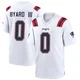 Kevin Byard III ＃0 New England Patriots Game Jersey - Men's White