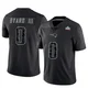Kevin Byard III ＃0 New England Patriots Limited Reflective Super Bowl LX Patch Jersey - Youth Black