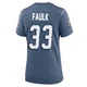 Kevin Faulk ＃33 New England Patriots Game Storm 2025 Rivalries Collection Jersey - Women's Blue