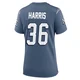 Kevin Harris ＃36 New England Patriots Game Storm 2025 Rivalries Collection Jersey - Women's Blue