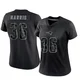 Kevin Harris ＃36 New England Patriots Limited Reflective Jersey - Women's Black